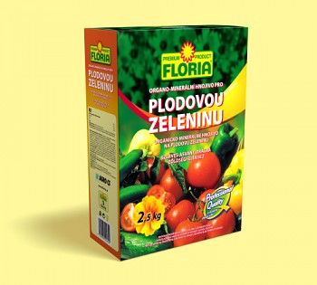FLORIA organo-minerální hnojivo pro plodovou zeleninu 2,5kg